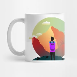 I Love Mountan Climbing Mug